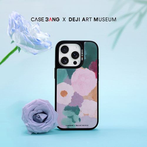 CASEBANGx德基艺术博物馆联名花花世界适用iPhone18ProMax/18Pro/17ProMax/17Pro/16Pro可拆卸磁吸苹果手机壳 - 图1