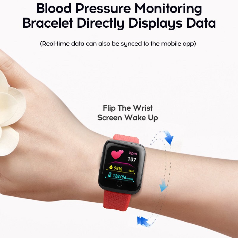 Twitch Men Women Smart Watch Heart Rate Blood Pressure Sport - 图0