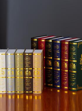 欧式烫金复古假书摆件摄影拍照道具书模型书房办公室装饰书摆设