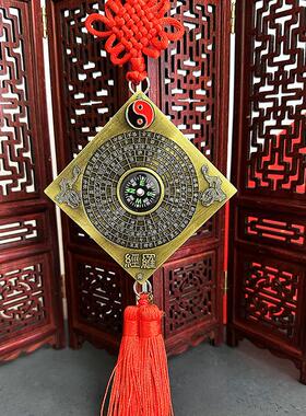 罗盘高精度专业纯铜综合盘指南针罗经挂件三合盘3寸6寸一尺盘摆件