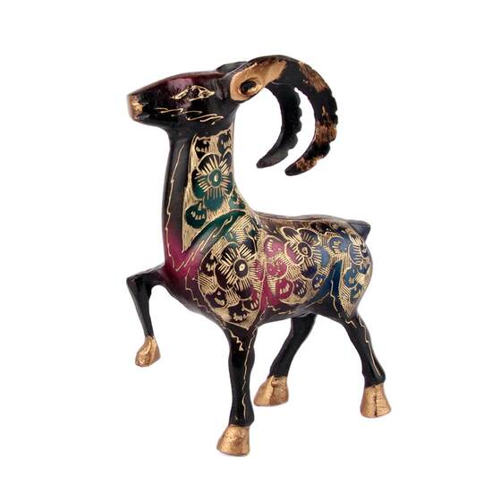 Pakistani copper handicrafts animal copper sheep ornaments Chinese style imitation bronze zodiac sheep ornaments copper baby goat