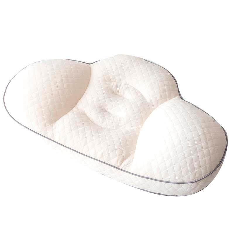 TPE软管枕云朵造型分区颗粒护颈椎枕枕头枕芯家用单可水洗助睡眠,淘宝优惠券,粉丝福利购,淘宝优惠卷