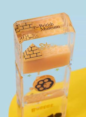 大英博物馆办公工位流沙治愈情绪稳定解压办公桌面居家摆件礼物