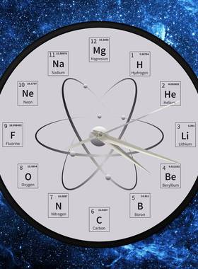 数字金属挂钟卡通创意静音挂表儿童房间卧室个性时钟艺术钟