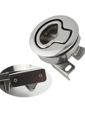 爆款不锈钢316护套圆锁门锁地板扣轮船游艇房车地板锁2寸