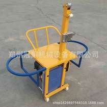 Single electric lifting hanging basket hanging chair external wall construction maintenance small hanging basket 220V electric sitting plate