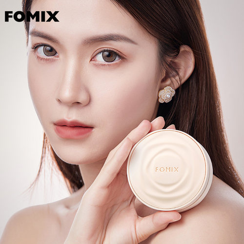 FOMIX山茶花奢养14H持妆高温控油耐汗遮瑕轻薄服帖不脱妆气垫霜1 - 图3