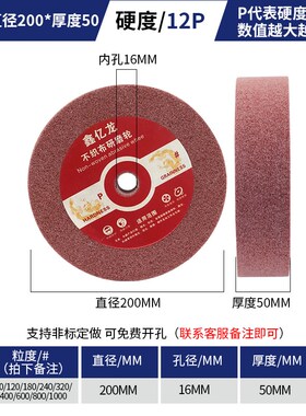 纤维轮尼龙抛光轮金属不锈钢拉丝轮150/200/250/300打磨片抛光片