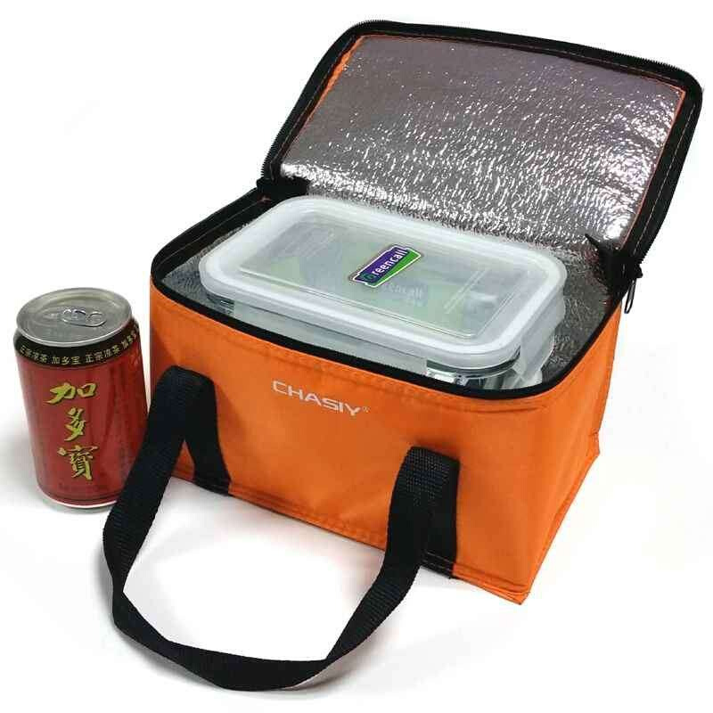 手提饭盒袋保温包便当包带饭包冰包冰袋保冷袋冷藏户外野餐袋小号