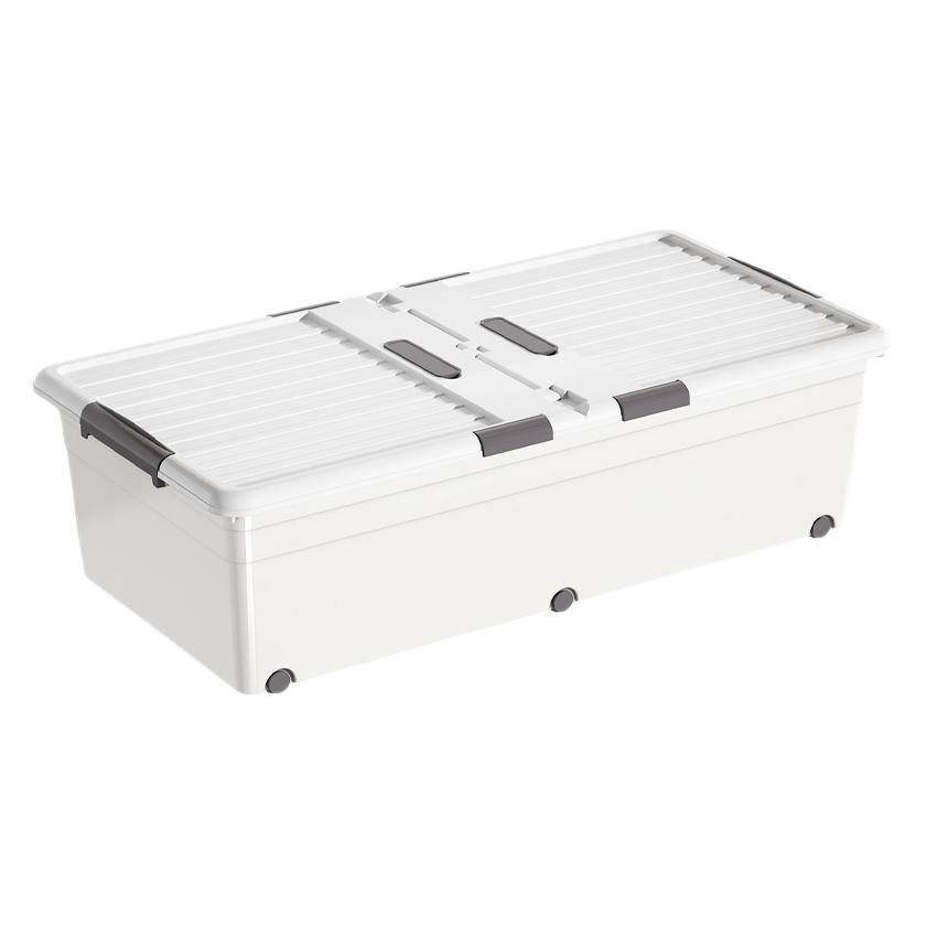 床底收纳箱家用衣服被子防尘扁平塑料整理箱卧室衣物床底收纳盒,淘宝优惠券,粉丝福利购,淘宝优惠卷