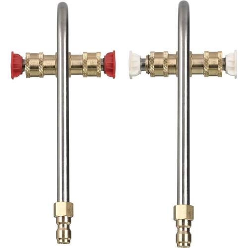 1/4 英寸排水沟清洁器套件 带4个喷嘴头 快速连接头 4000PSI - 图2