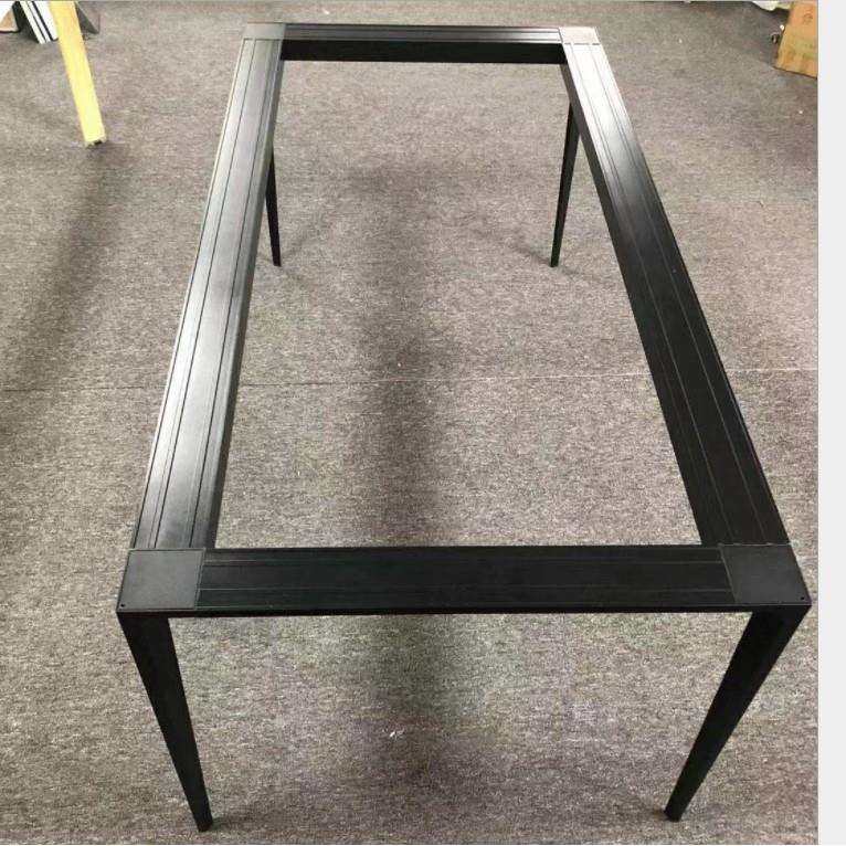 全铝岩板餐桌脚小户型桌腿实心铝合金脚圆角大理石餐台脚支架底座,淘宝优惠券,粉丝福利购,淘宝优惠卷