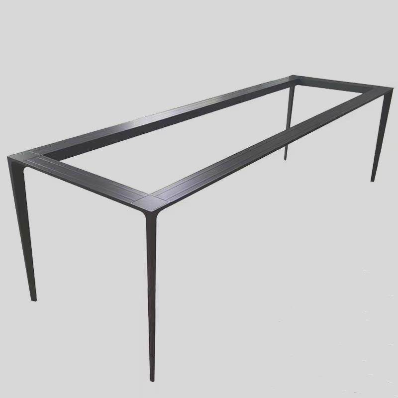 全铝岩板餐桌脚小户型桌腿实心铝合金脚圆角大理石餐台脚支架底座,淘宝优惠券,粉丝福利购,淘宝优惠卷