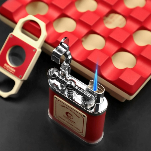 Ножницы, зажигалка, пепельница, универсальный комплект, элитная подарочная коробка