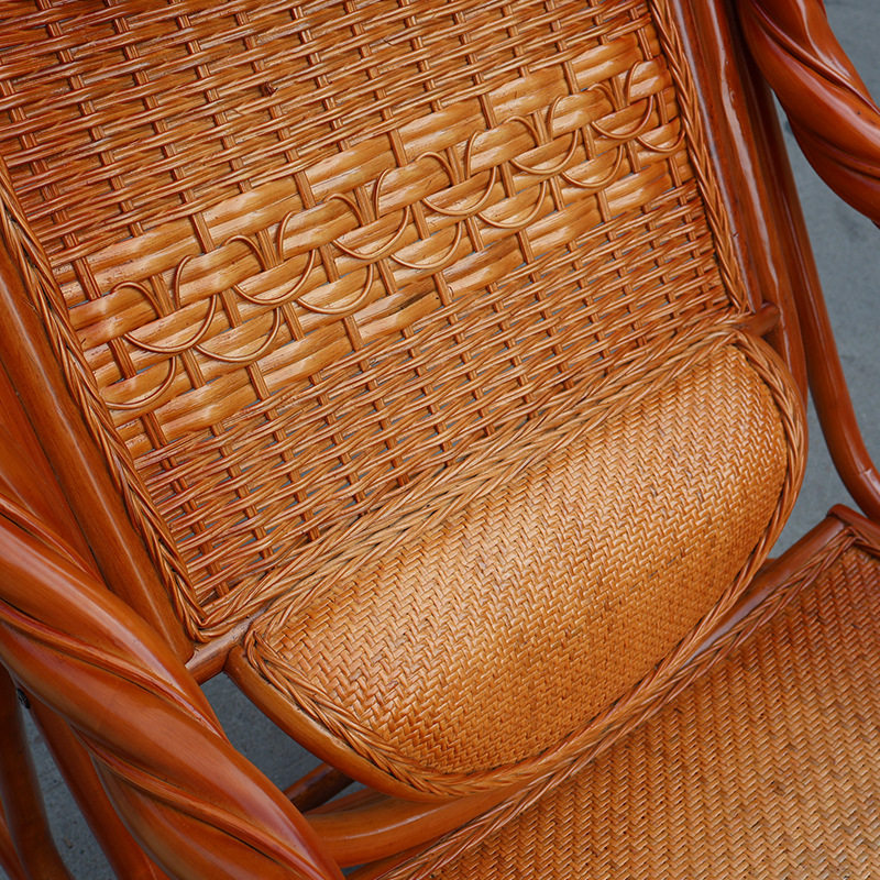 真藤民宿庭院天然编藤椅工厂懒人藤编躺椅睡椅老人带伸缩按摩脚踏,淘宝优惠券,粉丝福利购,淘宝优惠卷