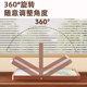 Retro solid wood makeup mirror desktop desktop home dressing table dressing mirror girls bedroom portable folding large mirror