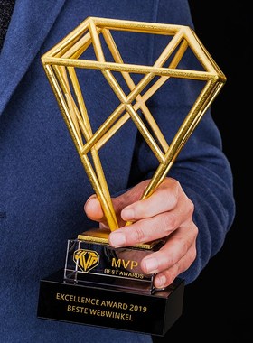 创意金属奖杯定制j定做钻石 MVP冠军高档水晶杯比赛颁奖纪念品制