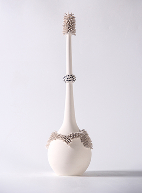 现代轻奢侘寂风陶瓷创意摆件样板房售楼处民宿玄关客X厅电视柜饰