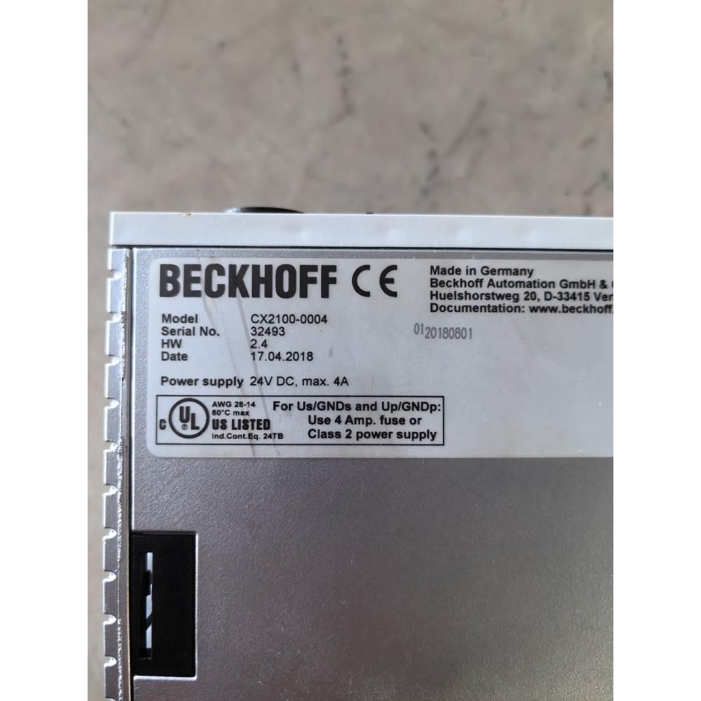 BECKHOFF倍福控制器模块CX2100-0004 CX2100 原装拆机件 二手 - 图2