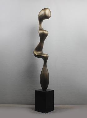 落地雕塑大摆件艺术玻璃钢装饰高级感上档次软装摆设轻奢家居饰品