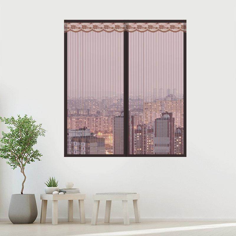 防蚊纱窗网自粘型防蝇窗纱门帘魔术贴磁性磁铁窗帘自装可拆卸家用,淘宝优惠券,粉丝福利购,淘宝优惠卷