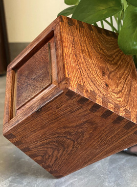 高档红木米斗摆件老式创意z缅甸花梨量米斗大果紫檀厂家直销