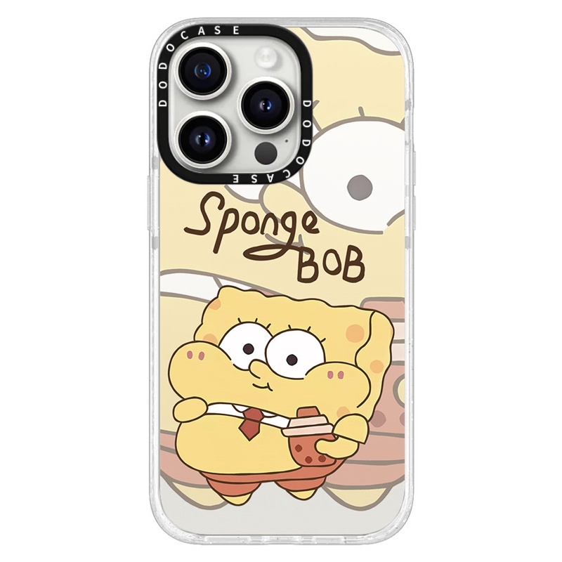 DODOCASE海绵宝宝派大星16Pro适用iPhone15ProMax苹果14Pro可爱动漫情侣闺蜜磁吸13明星定制手机壳12防摔11硬 - 图1