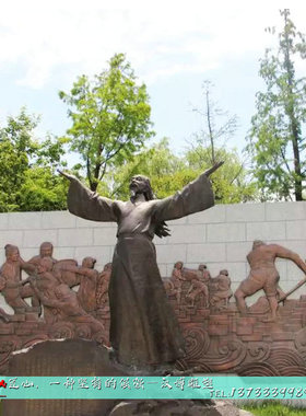 玻璃钢仿铜廉政文化o雕像大型广场景观雕塑专业制作加工各种雕塑