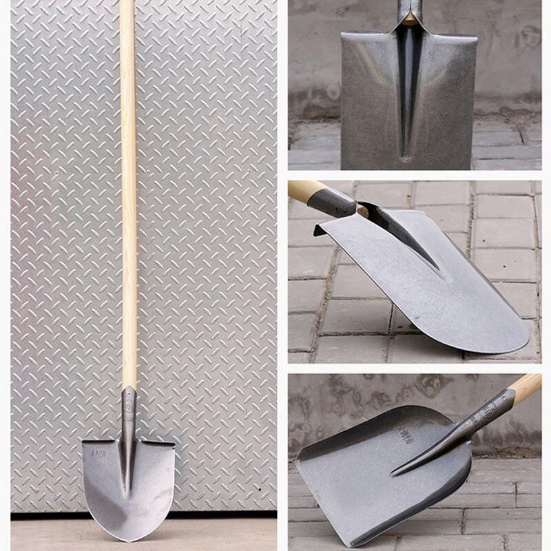 者也(ZYcE)防汛抗洪锰钢铁锹头农用尖锹推雪铲雪锹平头锹泥锹加,淘宝优惠券,粉丝福利购,淘宝优惠卷