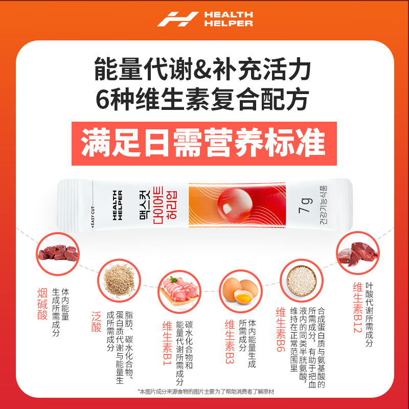 Health Helper韩国爆燃原装进口柑橘多酚腰臀腹身材管理小红水 - 图2