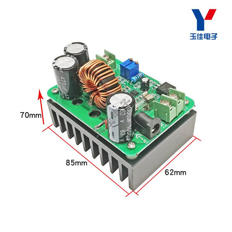 600W升压模块大功率太阳能笔记本恒流电源DC-DC12-60V升12-80V-图0