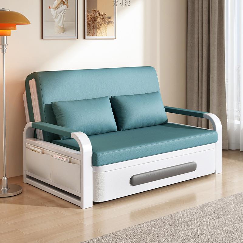 沙发床一体两用网红款小户型新款单人床阳台多功能双人折叠床 - 图2