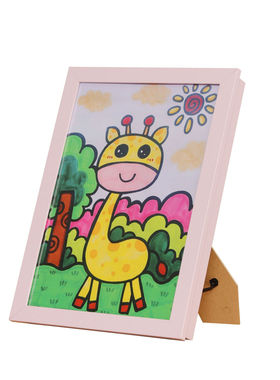DIY儿童艺术画框A3A4绘画装裱磁吸合页框小学生礼品套装磁吸画框