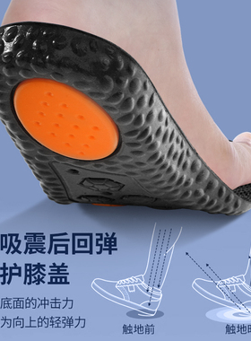 适用于Crocs卡骆驰鞋垫超软防痛