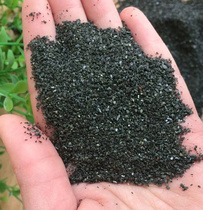 Wear-resistant terrace with steel slag high-density casting counterweight steel slag powder water ethnic mat bottom rust with diamond slag