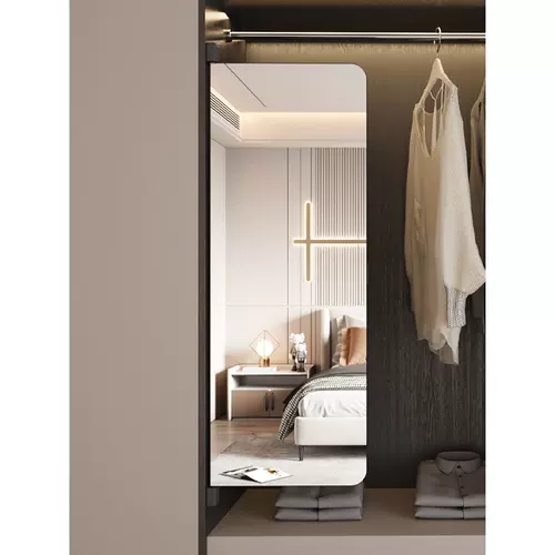 Легкий роскошный ветровой шкаф зеркал внутренний интерьер Скрытый домашняя спальня спрятано