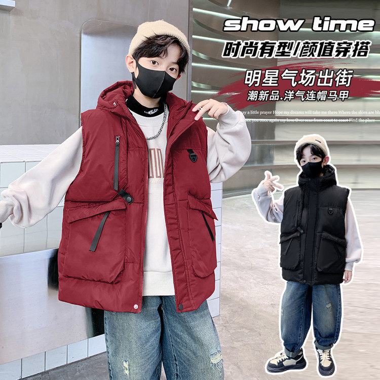 免烫处理圆领常规款聚酯纤维拉链马甲,淘宝优惠券,粉丝福利购,淘宝优惠卷