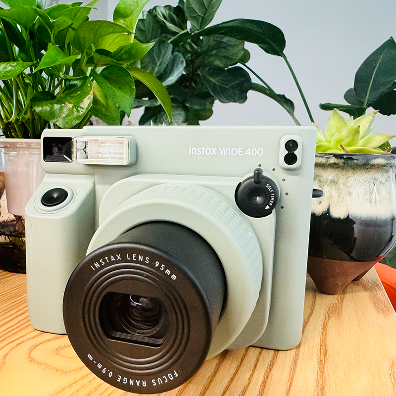 FUFJILIM/富士WIDE400 宽幅高颜值轻松拍一次成像立拍立得 - 图1