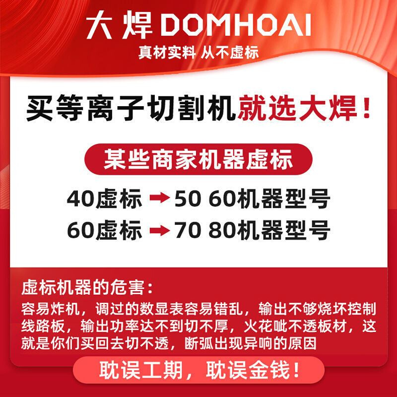 大焊等离子切割机一体机内置气泵电焊两用一体机LGK60工业级220v - 图0