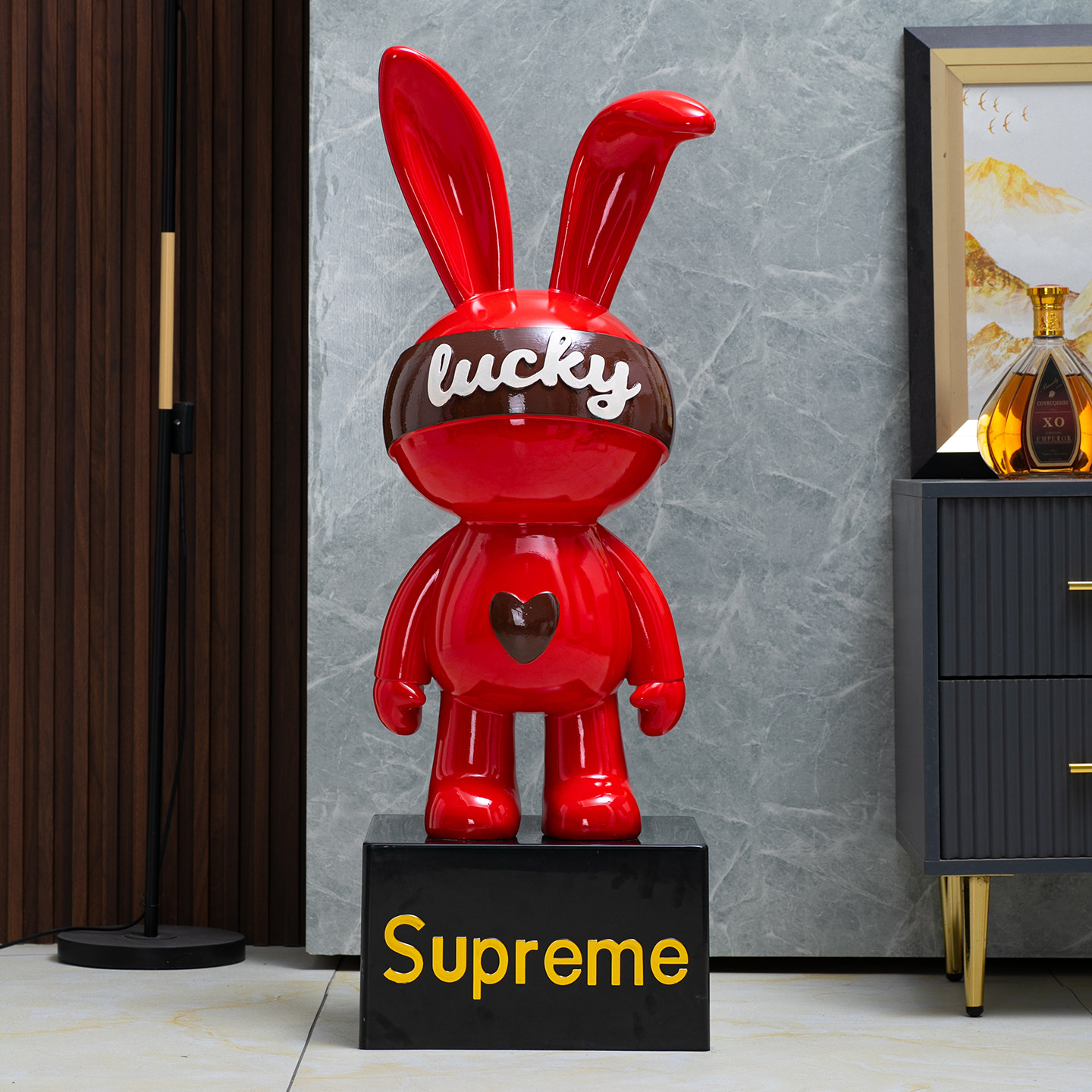 2026新款兔子存钱罐客厅桌面摆件大型落地兔子大号卡通公仔装饰品,淘宝优惠券,粉丝福利购,淘宝优惠卷