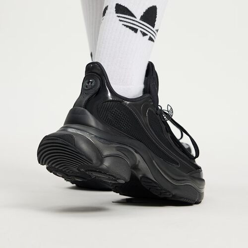 adidas阿迪达斯三叶草男女OZVENUZ厚底浮蝶鞋运动休闲鞋JS2468 - 图2