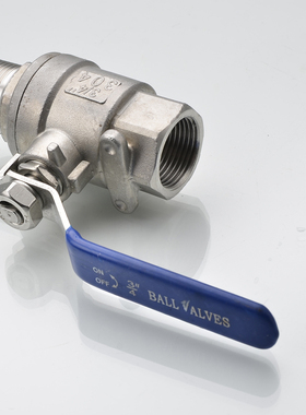 304-316不锈钢两片式内外丝球阀 二片式内外螺纹球阀4分6分1寸2寸