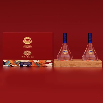 折99.5亓/瓶！泸州老窖白酒礼盒500ml*2瓶