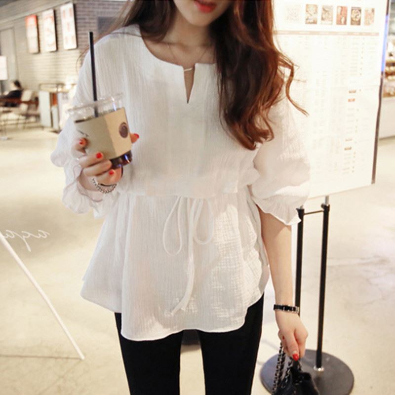 Tops For Women Loose Blouse Summer Ladies T-Shirts Big Size - 图1