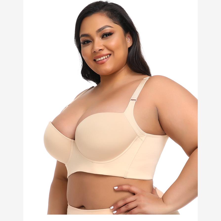 plus size fat women sport shorts blouse underwear bra top - 图3