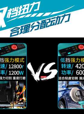 无刷锂电角磨机多功能手磨机抛光打磨切割机磨光机手砂轮厂家