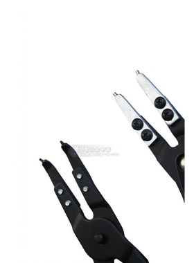 【圣马五金】挡圈钳 轴挡 孔挡卡簧钳 卡环钳子 大型挡圈钳 10寸