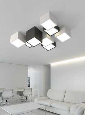 无主灯客厅照明简约现代led吸顶灯卧室创意组合客厅灯极简办公室