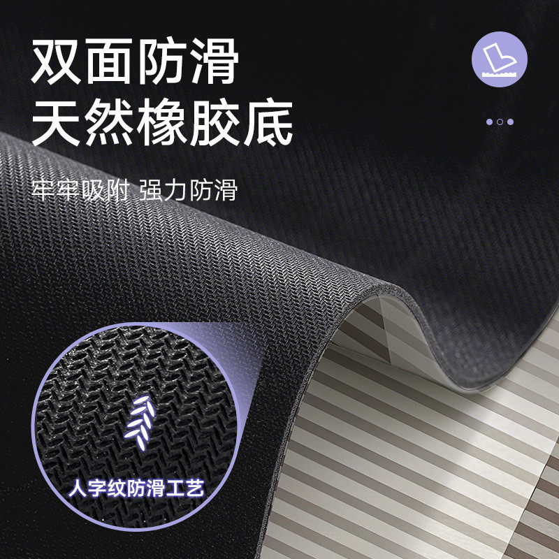 大江地垫厨房专用加厚防油防水地毯免洗可擦防滑2025新款高级脚垫,淘宝优惠券,粉丝福利购,淘宝优惠卷
