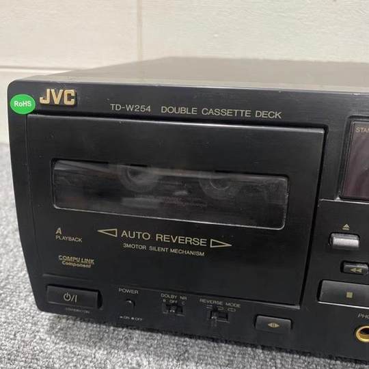JVC TD-W254/W216/W218/W318 магнитофонная дека с электронным управлением и записью на две карты